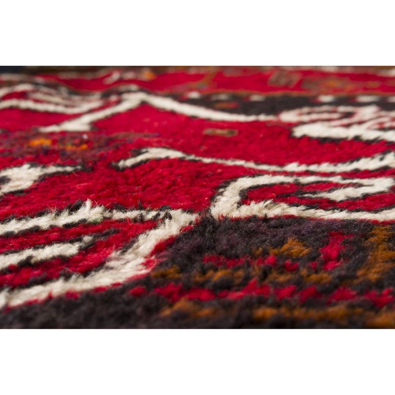 5'8"x10'5" Vintage One-of-a-Kind Nejka Rug Red - Revival Rugs