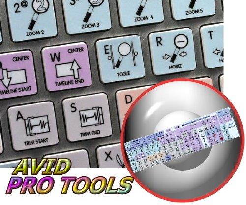 AVID PRO Tools Galaxy Series Keyboard Sticker Works with Apple