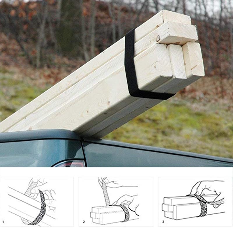 inch x 20ft Hook Loop Cable Straps Cord Organizer Cable Ties Reusable Fasten One Wrap Cord Nylon Power Cord Management Wire Organizer Straps Self Gripping