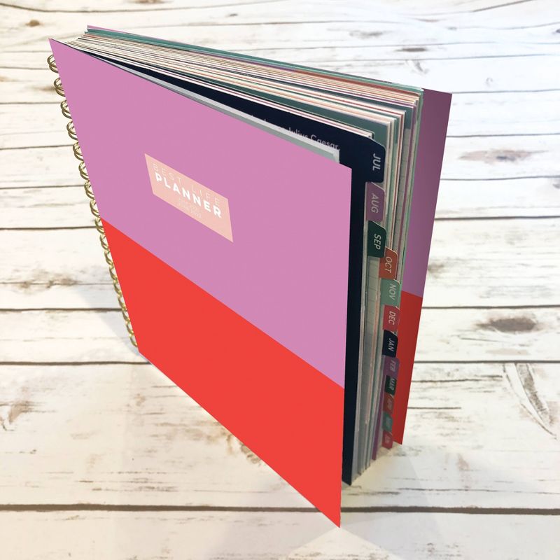 2021-22 Academic Planner 9" x 7" Best Life Luxe - The Time Factory