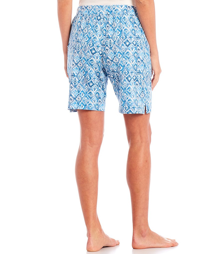 Sleep Sense Jersey Knit Bermuda Coordinating Sleep Shorts