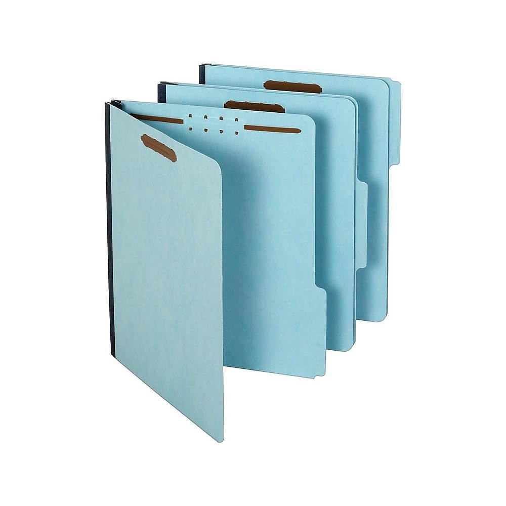 Staples Pressboard Fastener Folders Letter Size 1" Expansion 25/Box TR765560