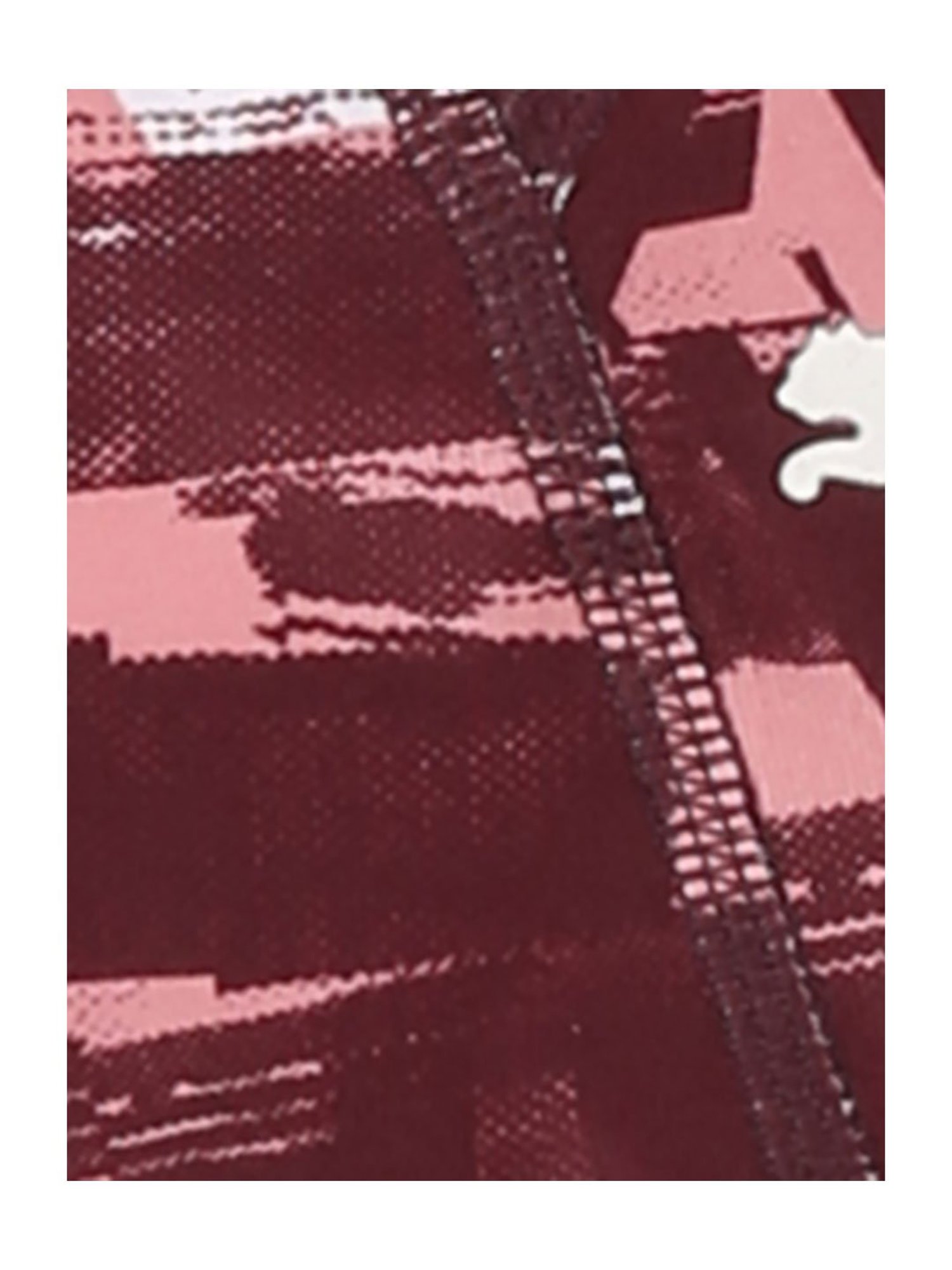 Puma Girls Runtrain Rust Printed Trackpants