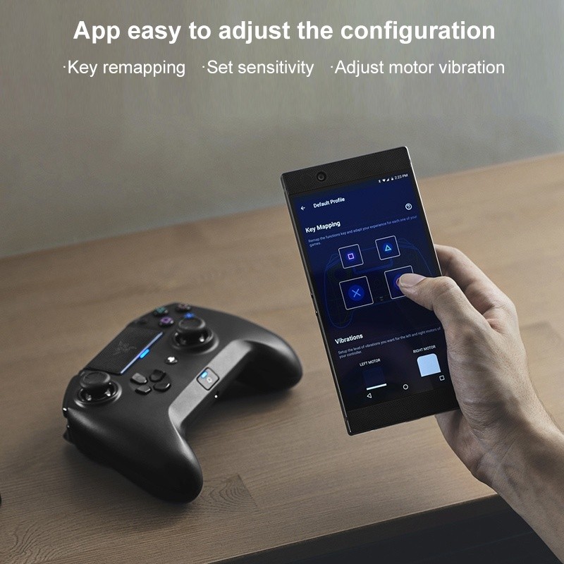 Razer Raiju Athletics Edition Bluetooth Wireless USB Wired Gamepad for PS4 / PC