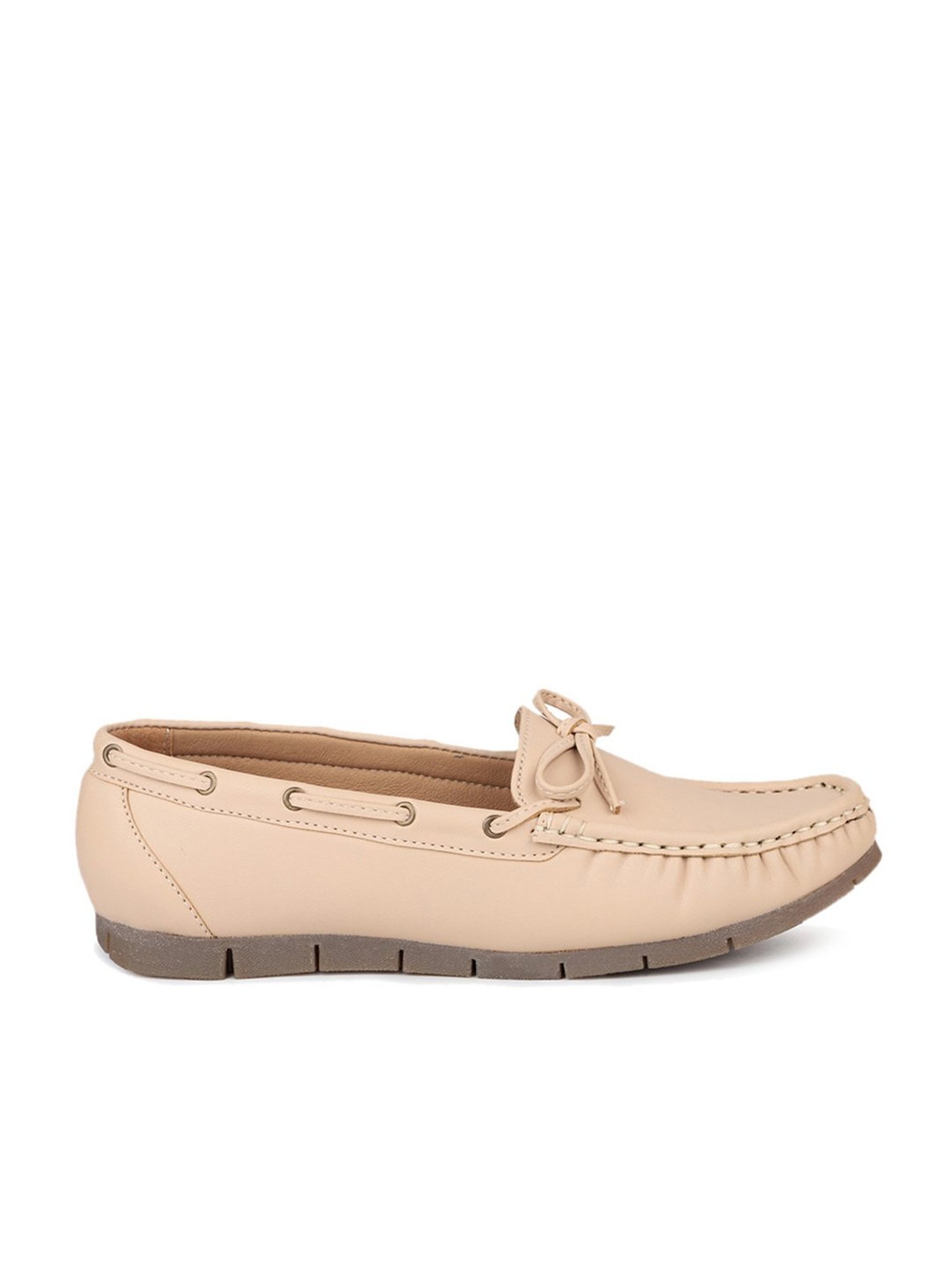 Design Crew Women's Beige Casual Loafers