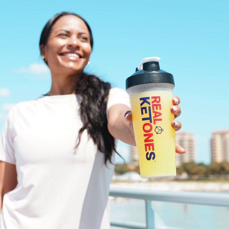 Real Ketones D-BHB Keto Lean for Life Powder Sticks - Lemon Twist - 10ct