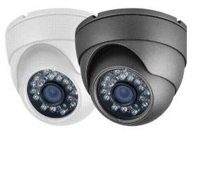 1.3MP, 1/3"Sensor, 3.6mm Fixed Lens, 24 IR LEDs up to 70ft (21m), IP 66, DC 12V (black color) CMT2412B