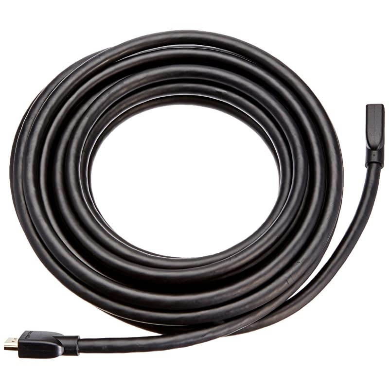 Basics High-Speed Male to Female HDMI Extension Cable - 15 Feet