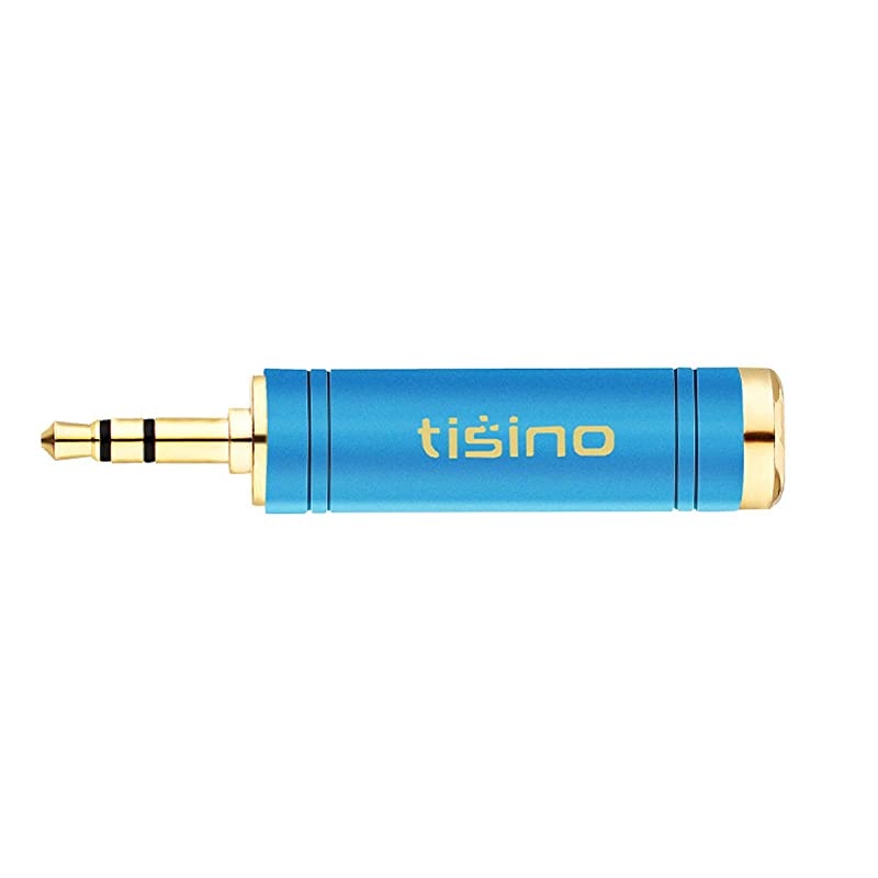 35mm to 14 Adapter GoldPlated Pure Copper 18 inch Male Plug to 14 inch Female Jack Stereo Adapter 2 Pack