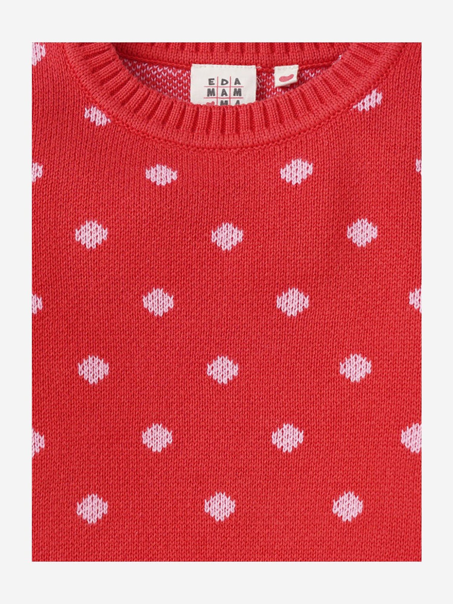 KIDS ONLY Maroon Textured Pattern Full Sleeves Sweater