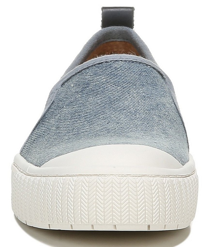 Zodiac Ciara Denim Fabric Slip-On Sneakers