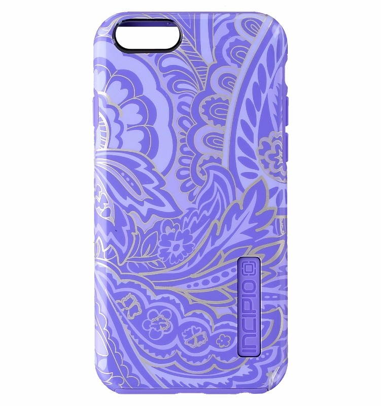 Incipio DualPro Shock Absorbing Prints Case for Apple iPhone 6/6s - Purple Paisley