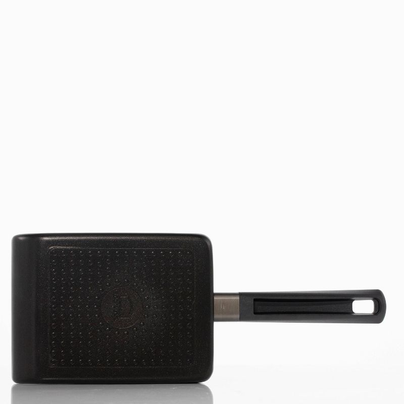 LocknLock Hard & Light 7" Square Egg Pan Black