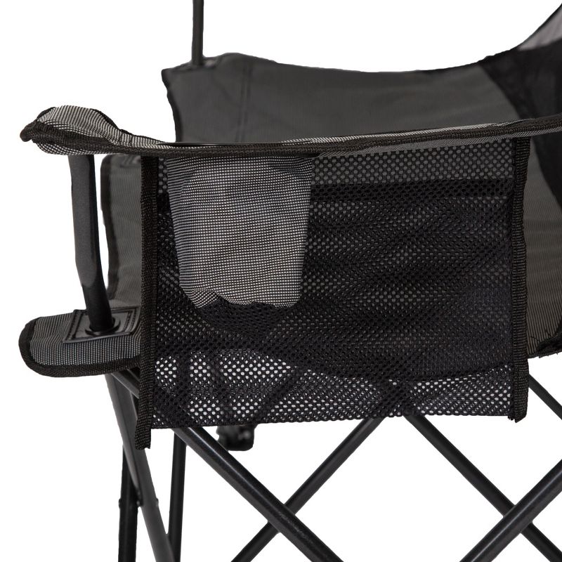 Mac Sports Heavy Duty Collapsible Folding All Terrain Beach Wagon, Red and Grey