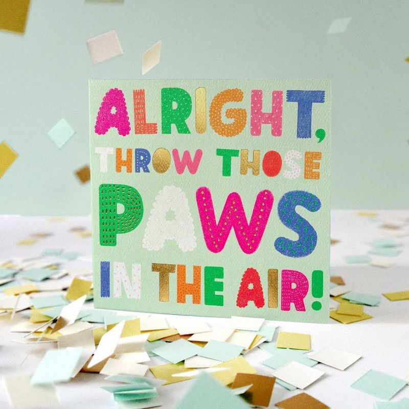 Birthday Card Animal Party Time