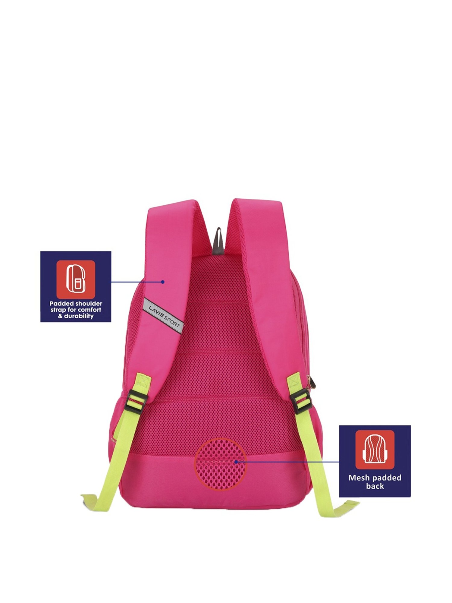 Lavie Sport Pops Pink Medium Backpack