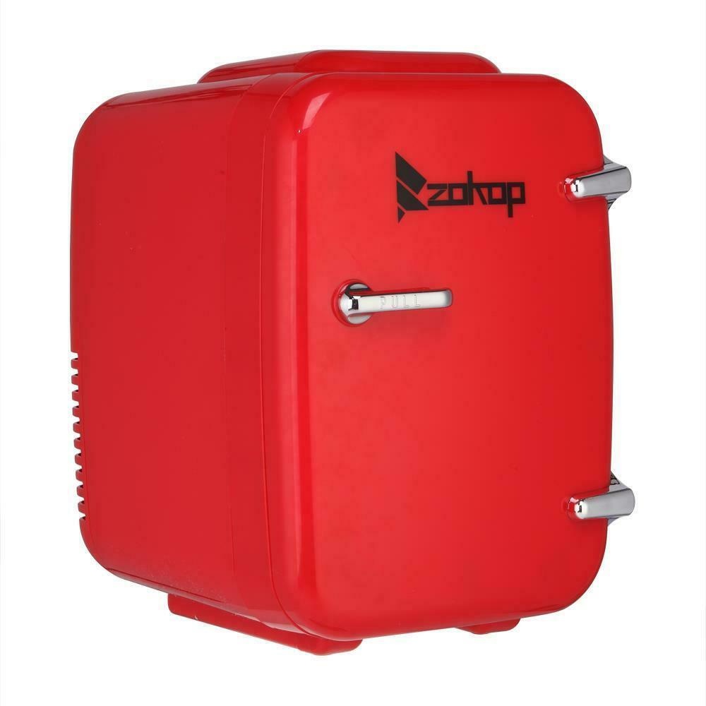 5L 12v Mini Fridge Cooler Warmer Portable Car Refrigerator Cooler Box Red White