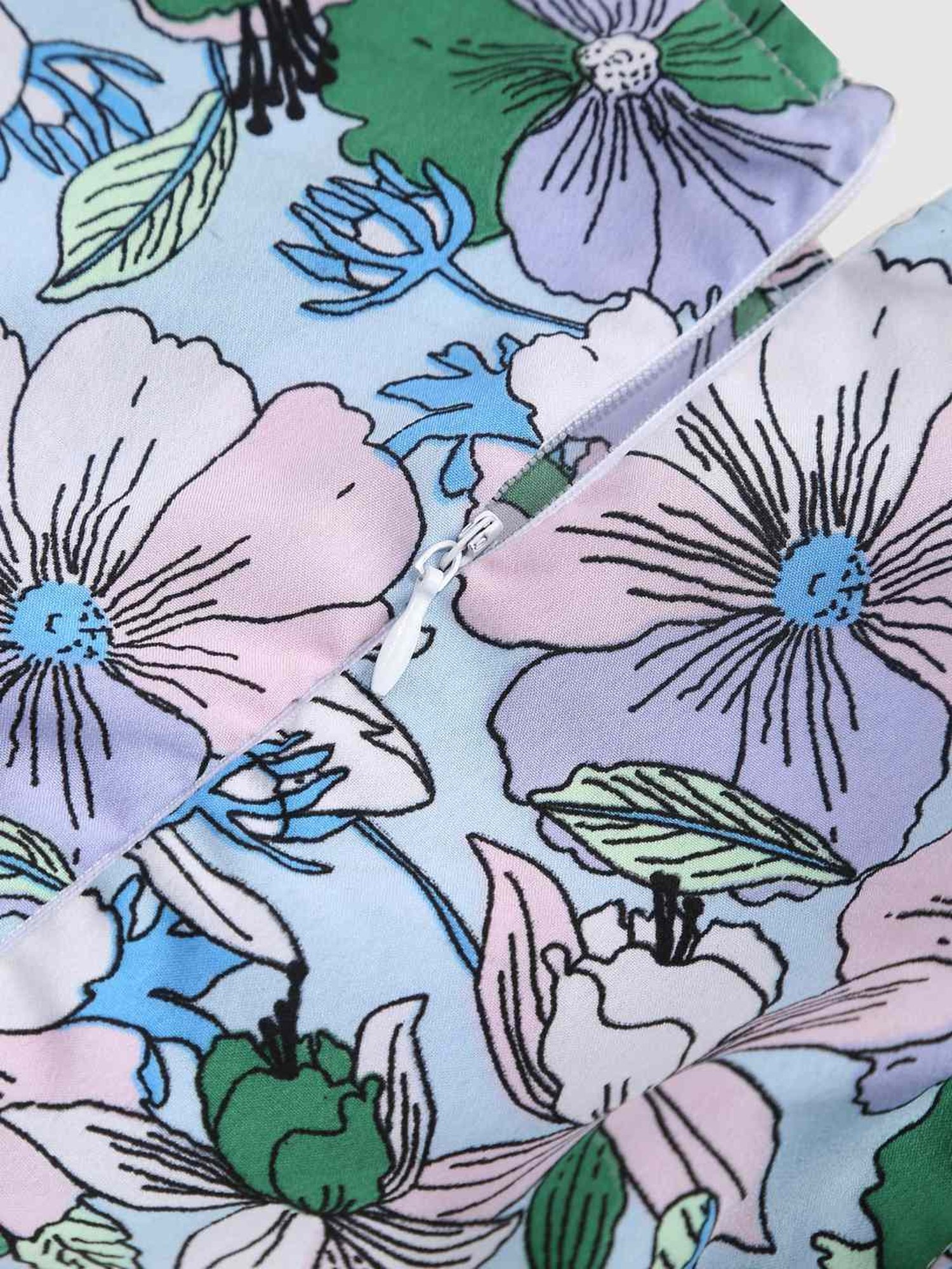 Kids Craft Multicolor Floral Printed Dress