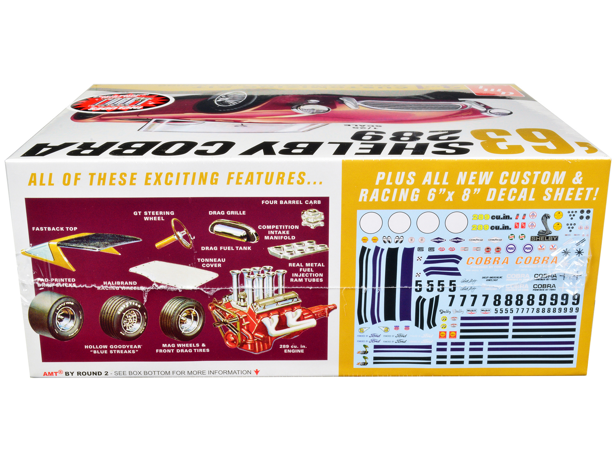 Level 4 Model Kit Shelby Cobra 427 S/C 1/24 Scale Model by Revell