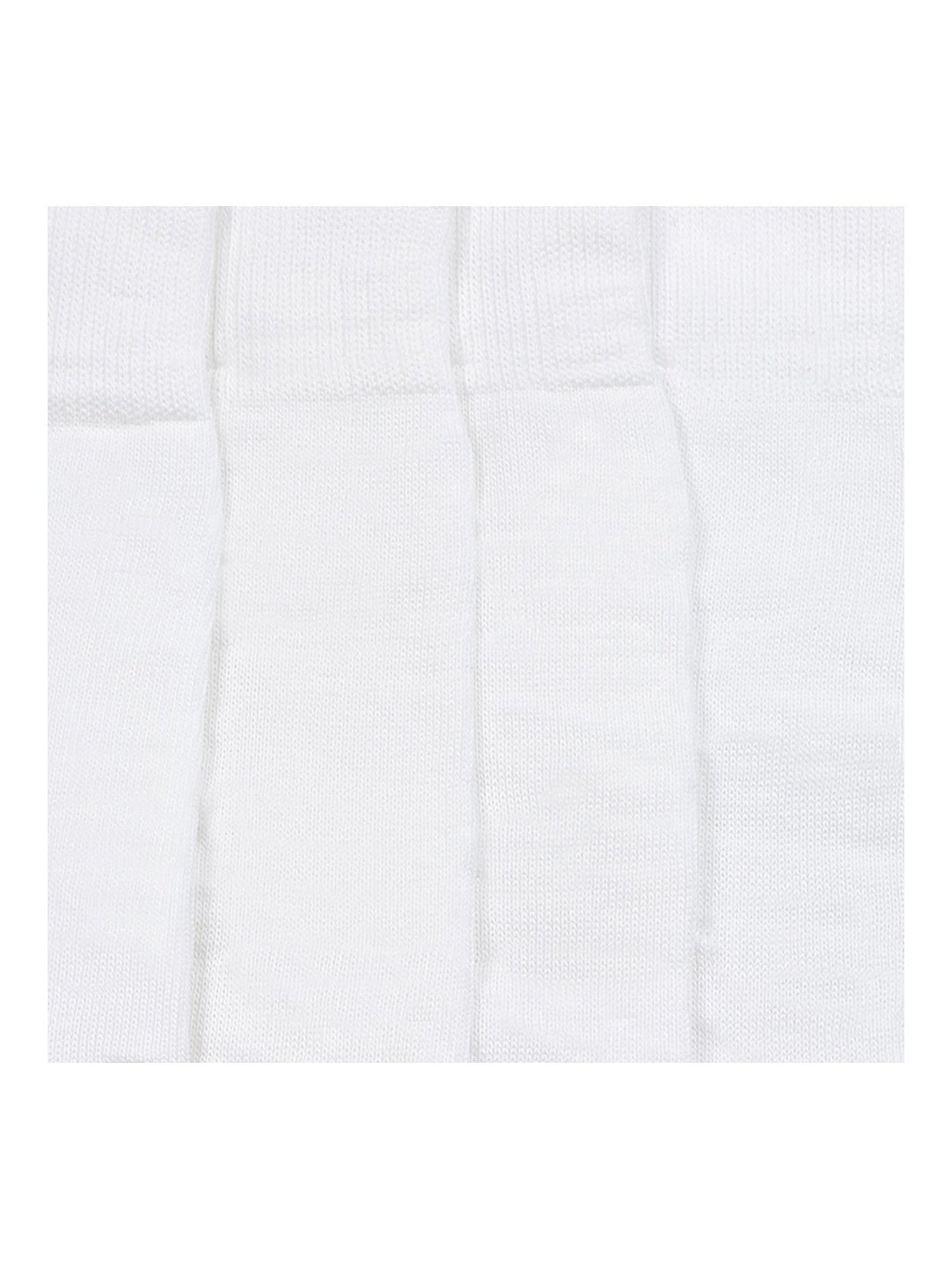 Bonjour White Socks - Pack of 4