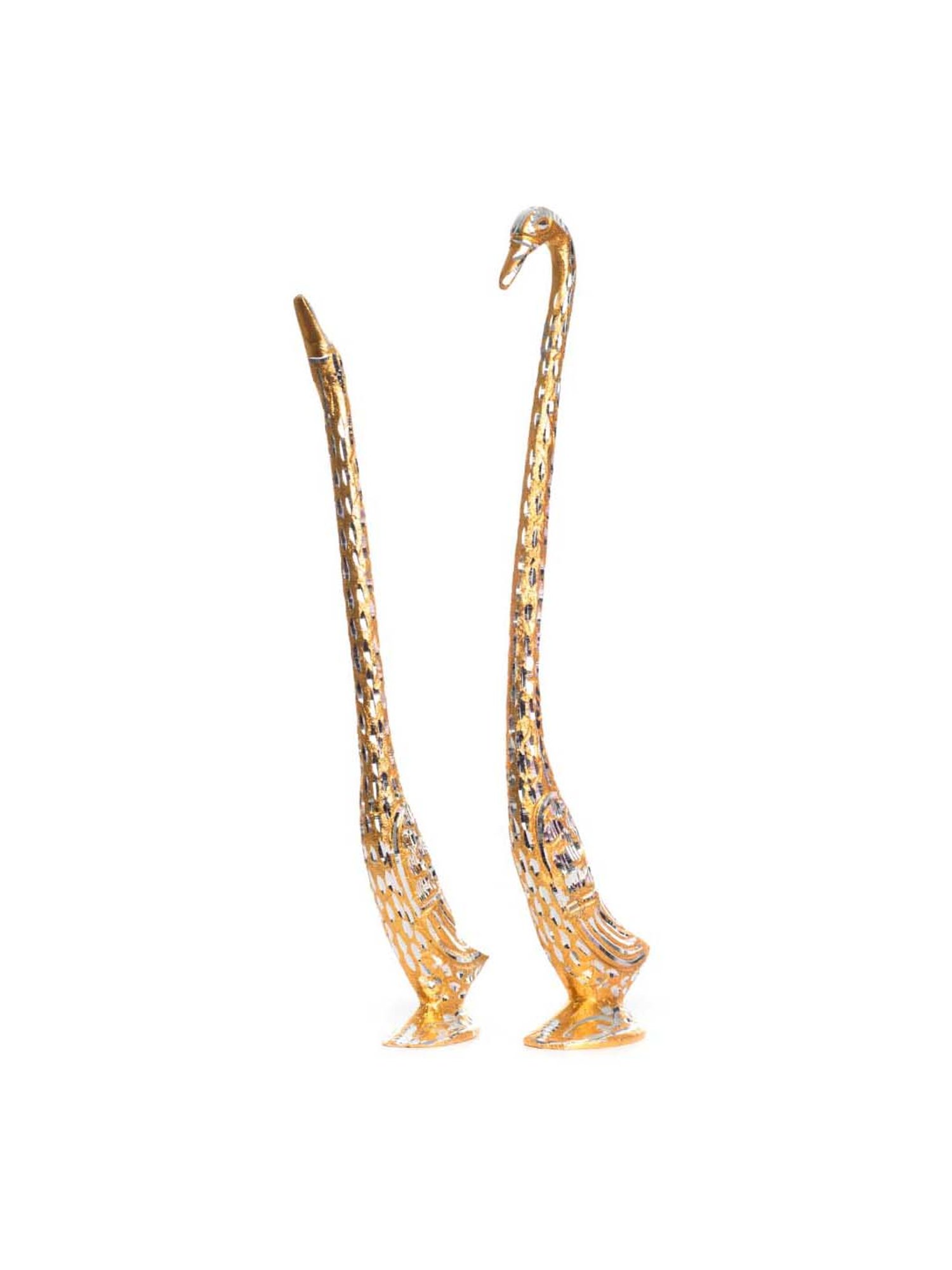 eCraftIndia Cute Love Birds with 13 Inch Height Decorative Figurine