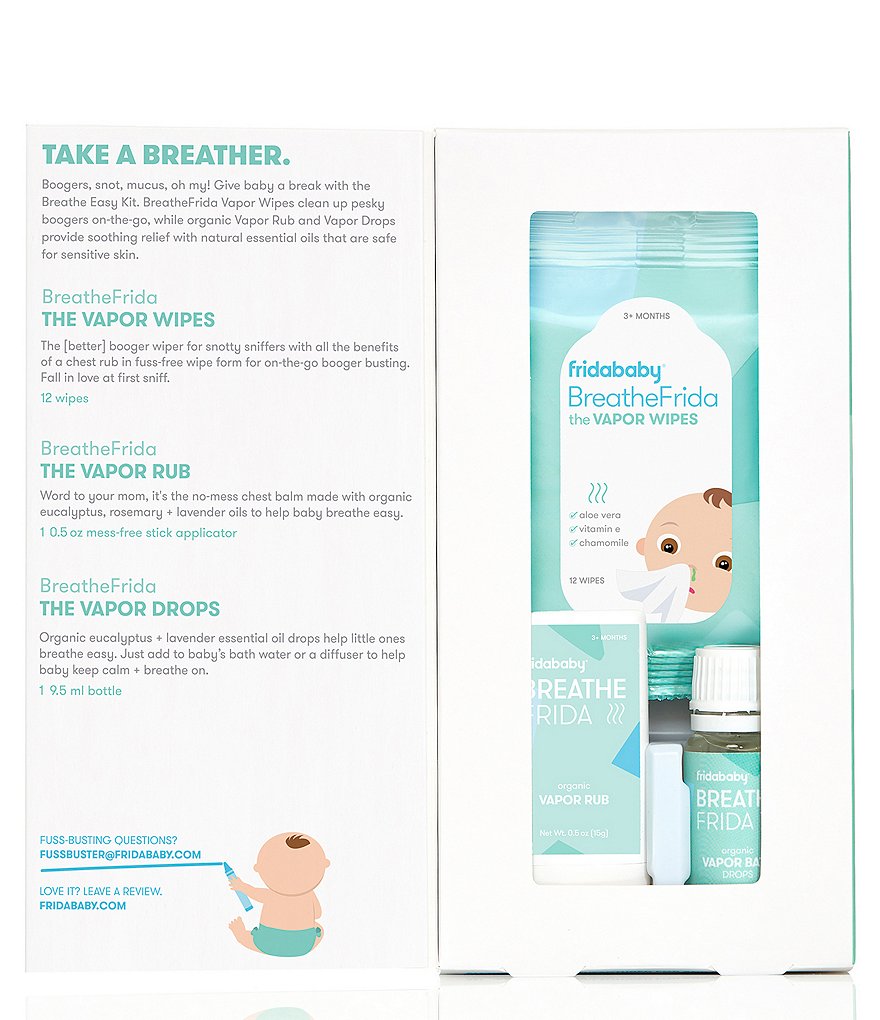 Fridababy Breathe Easy Kit the Sick Day Essentials
