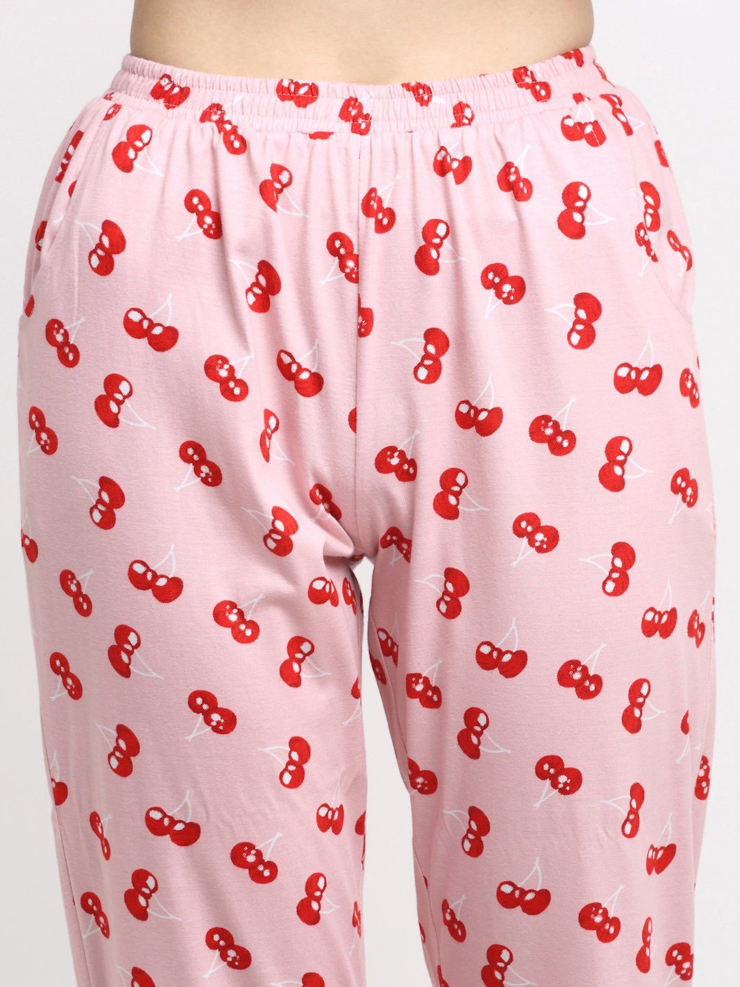 Boston Club Pink Printed Shirt With Pyjamas