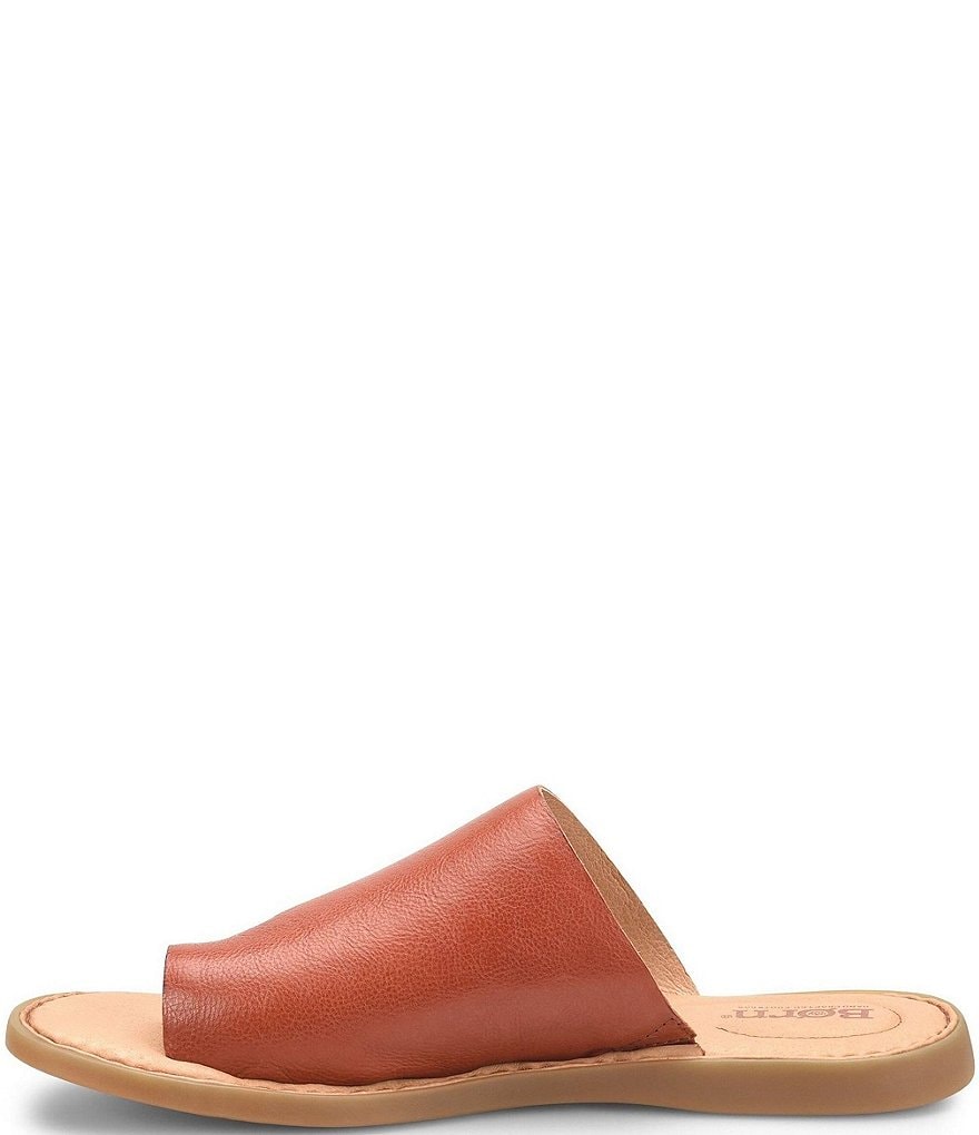 Born Inti Leather Toe Ring Sandals