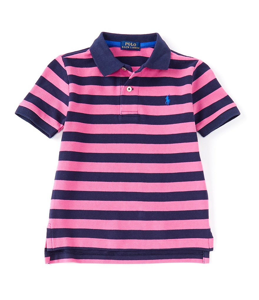Nautica Big Boys 8-20 Short-Sleeve Vertical Logo Polo