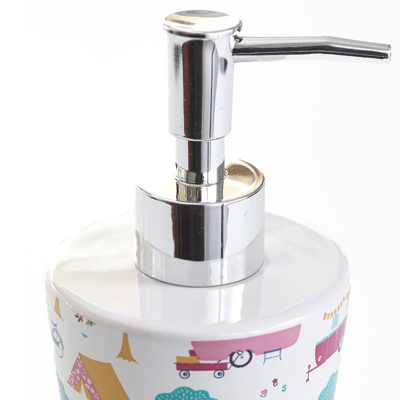 Lakeside Glamper Lifestyle Soap or Lotion Mechanical Hand Pump Dispenser