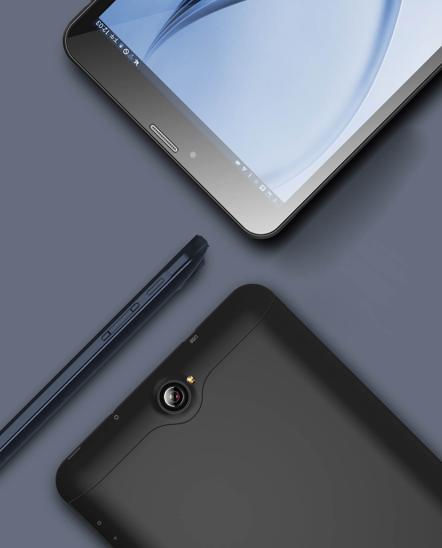 Mini Tablet 8 Inch WiFi 3/4G 1.3GHz 8 Inch 7-9 hours Tablet Black TABLET-C8-706-B