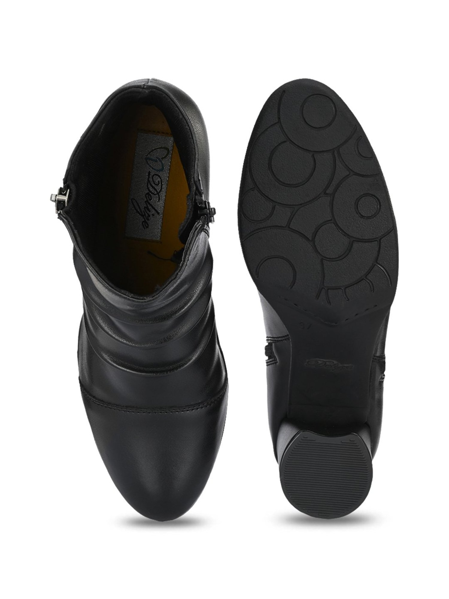 Delize Women's Black Casual Booties