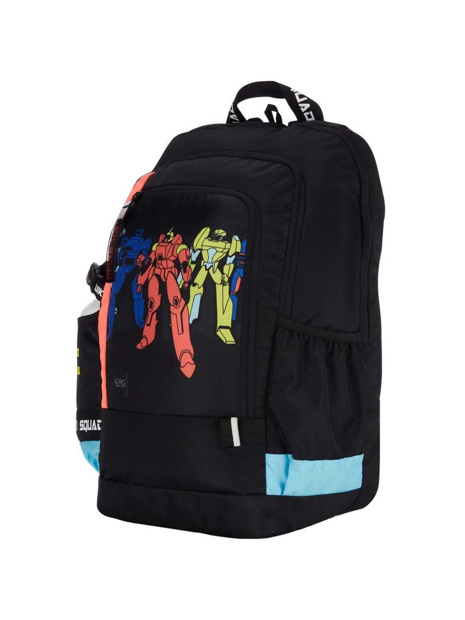 Wiki 34 Ltrs Black Medium Backpack