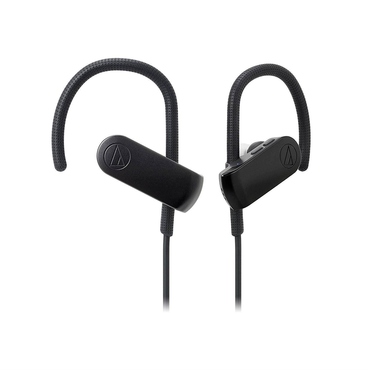 Audio-Technica Black ATH-SPORT50BTBK Earbud SonicSport Wireless In-ear Headphones