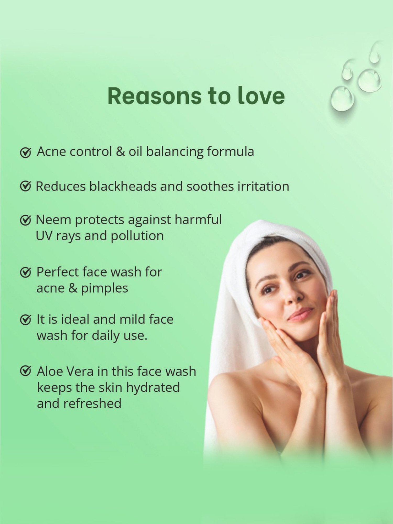 Globus Naturals Multani Mitti & Aloe Vera Neem Tulsi Face Wash Combo