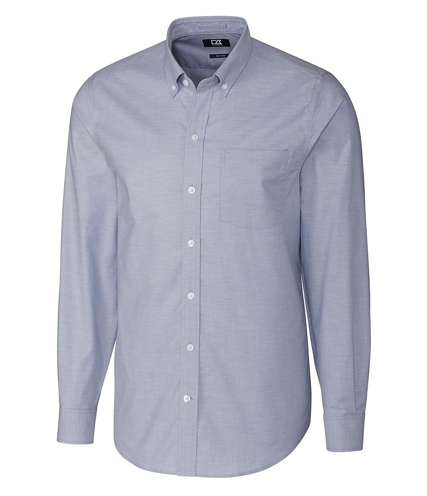 Visconti Big & Tall Abstract Print Long-Sleeve Woven Shirt