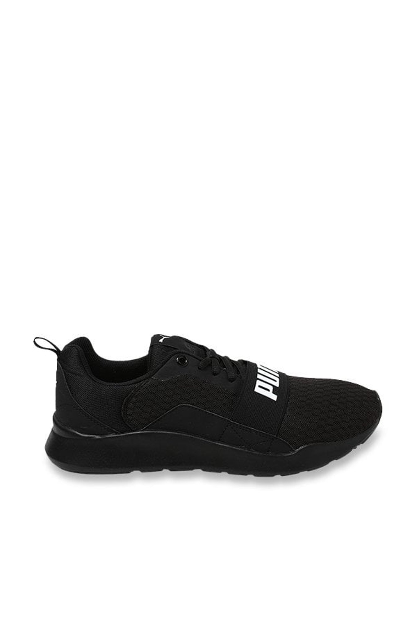 Puma Men's Wired Black Sneakers