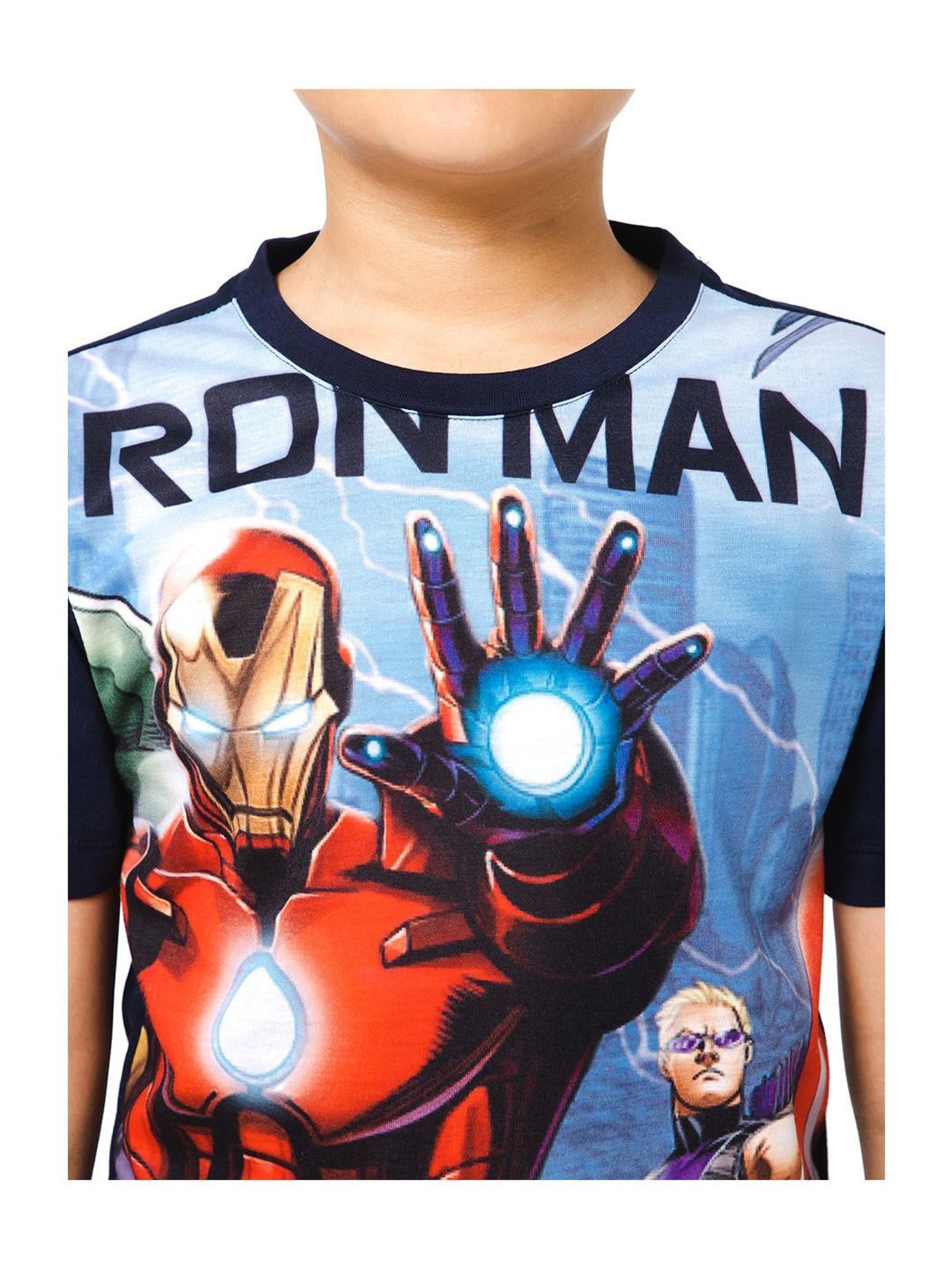 Bodycare Kids Blue Printed T-Shirt