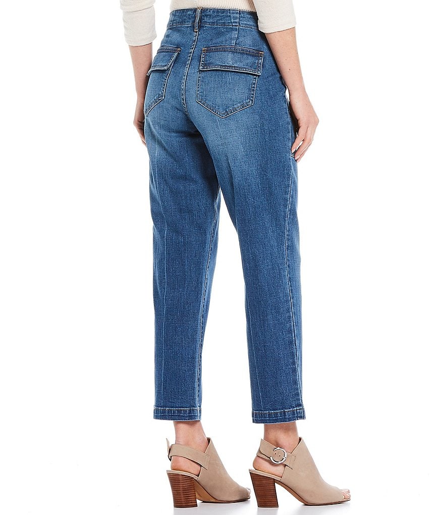 Code Bleu Petite Size Utility Crop Jeans