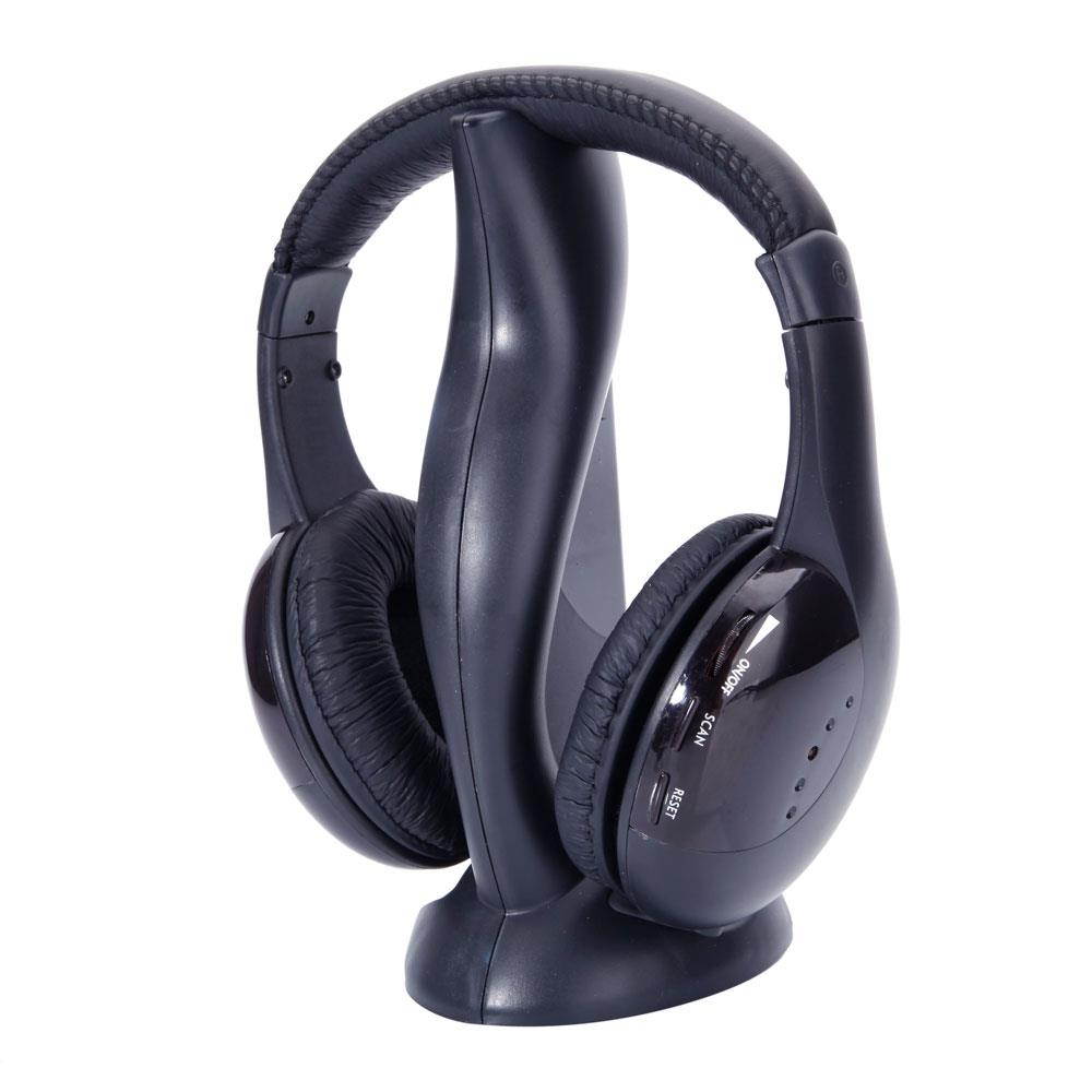 Wireless Headphones Stereo Headsets For FM Radio Mp3 Mp4 TV CD/DVD PC VCD Player