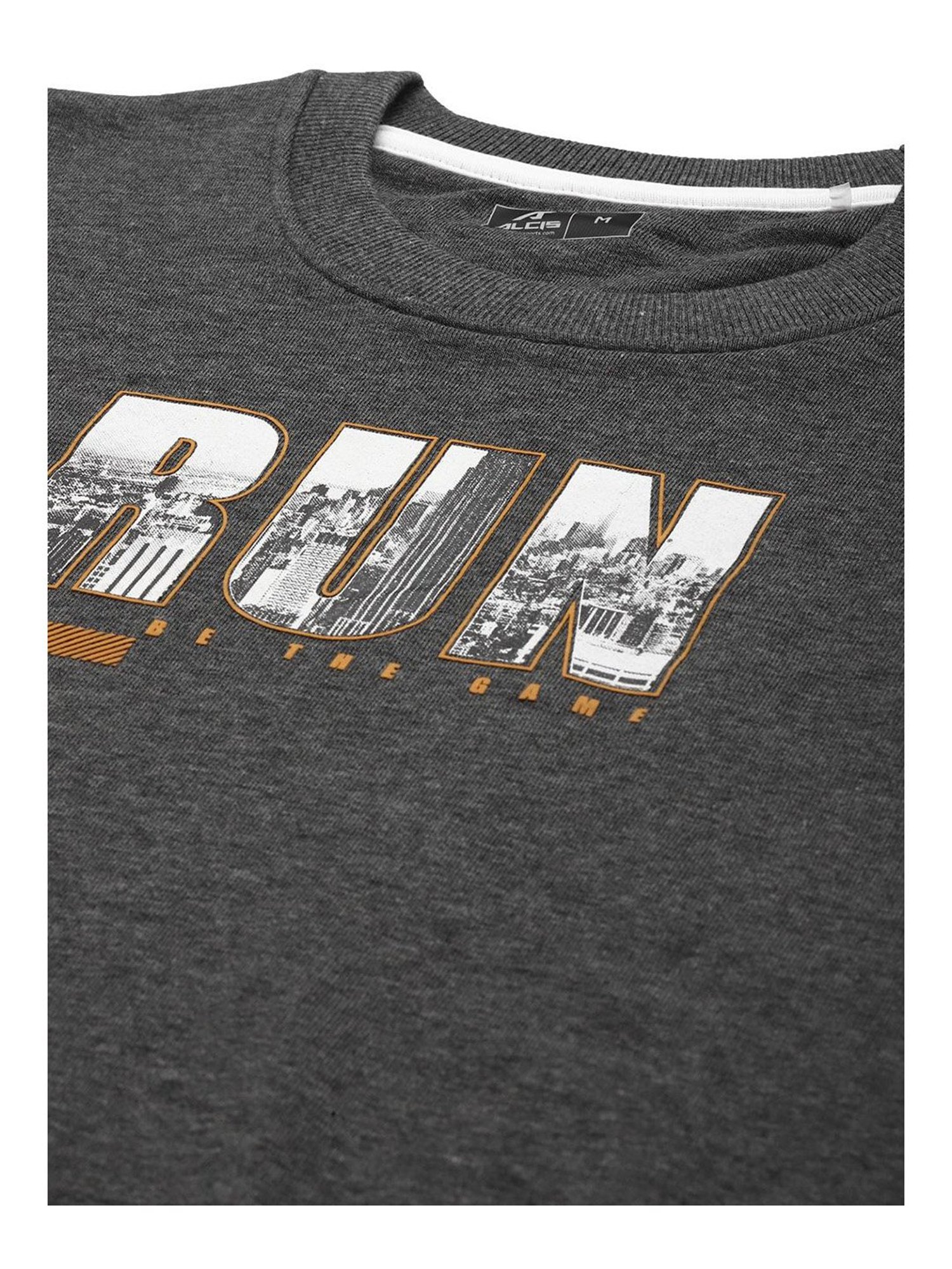 ALCIS Grey Round Neck Sweatshirt