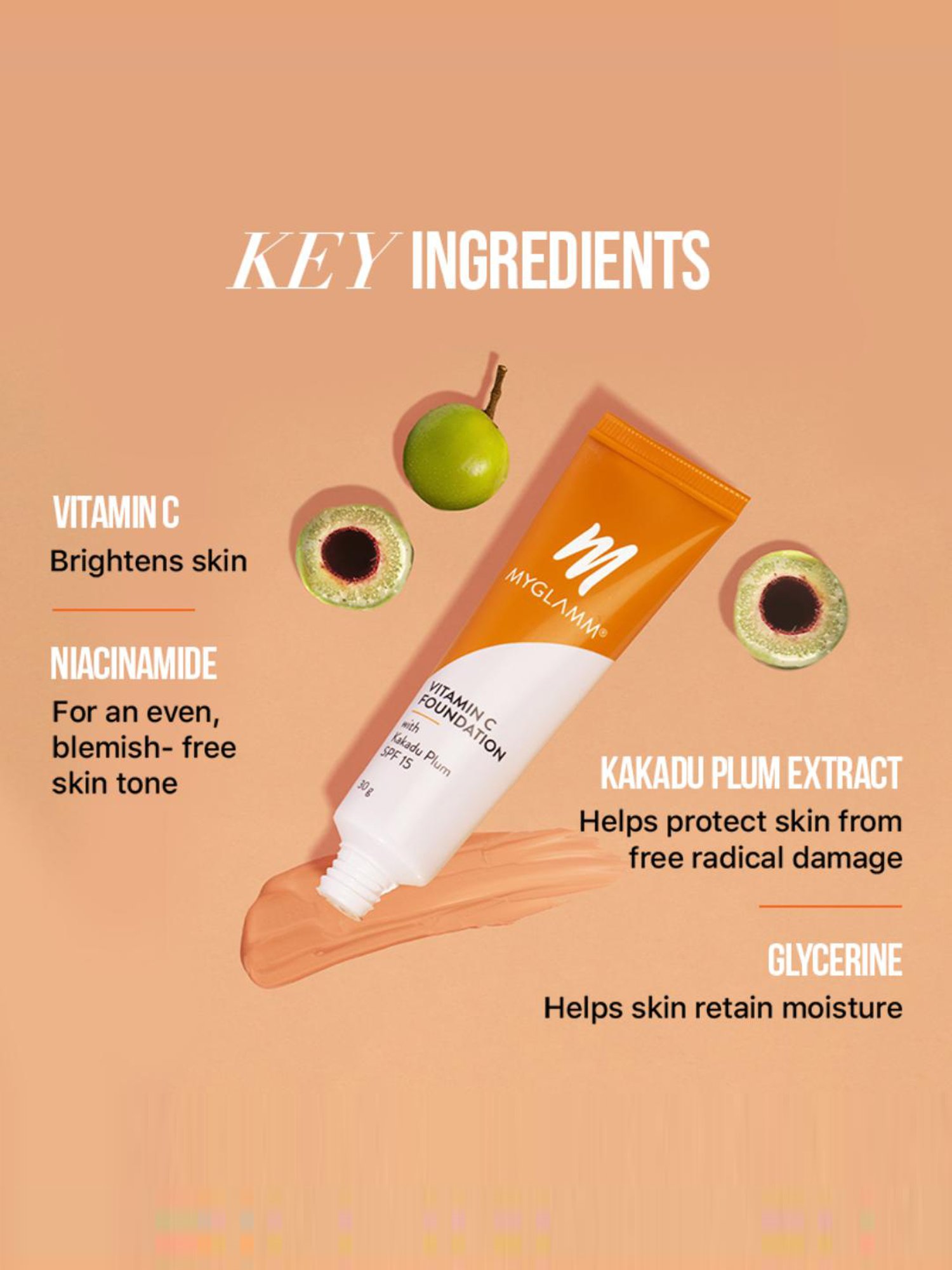 SUGAR Cosmetics Mettle Cream To Powder Foundation 48 Irish - 12 gm