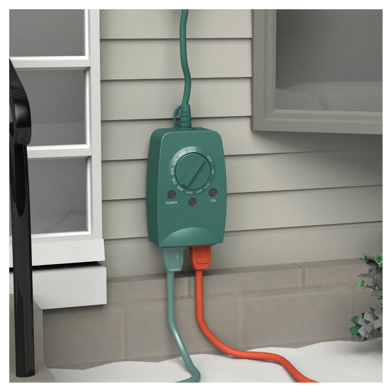 Westinghouse 2 Outlet Outdoor Timer