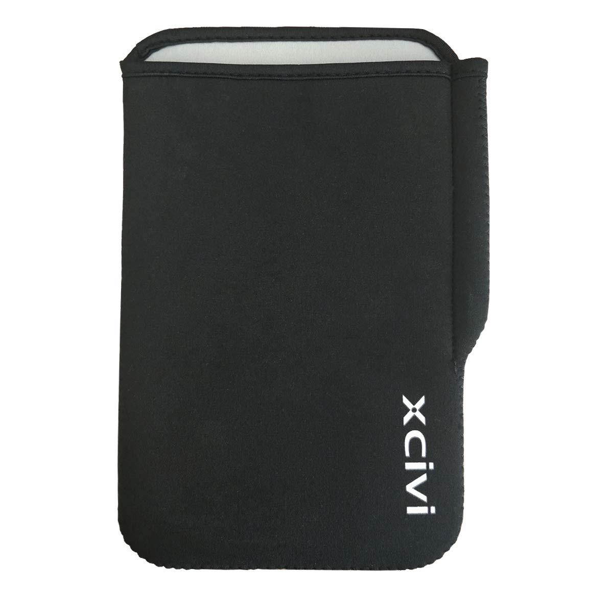 Neoprene Sleeve Case for Boogie Board Blackboard Note 9-inch LCD eWriter, 8.5x7.25 Size (Black)