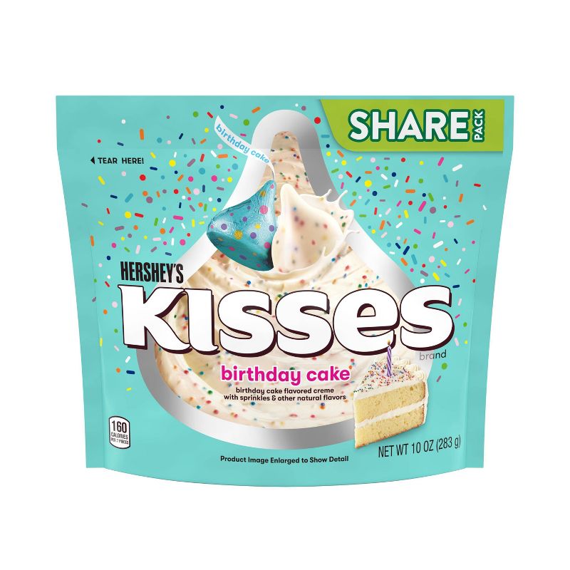 Hershey's Birthday Cake Kisses Share Size - 10oz