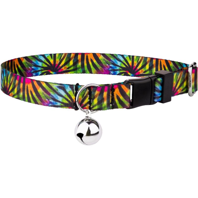Country Brook Petz(R) Tie Dye Stripes Cat Collar
