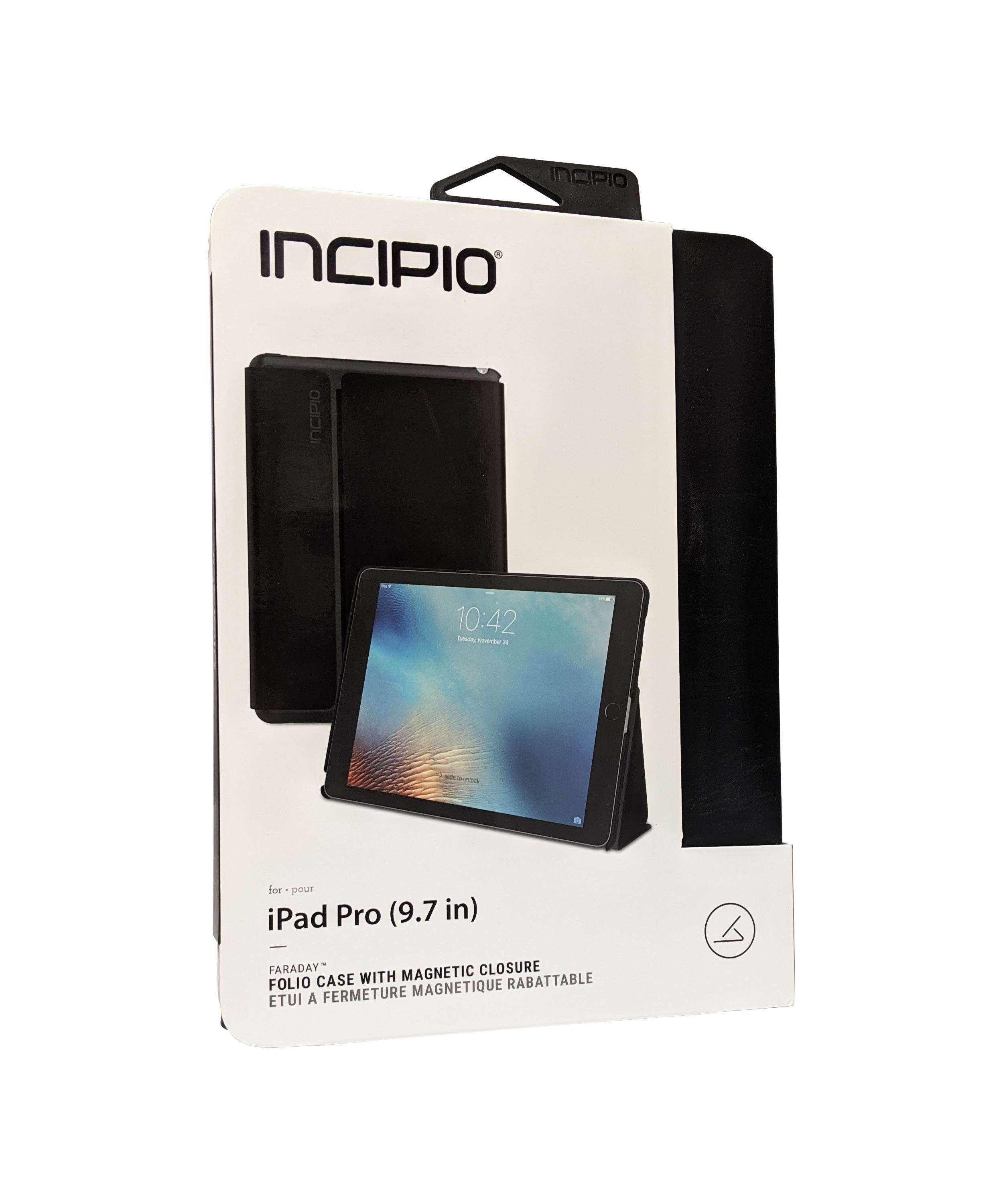Incipio Magnetic Closure Faraday Case for iPad Pro 9.7 - Black