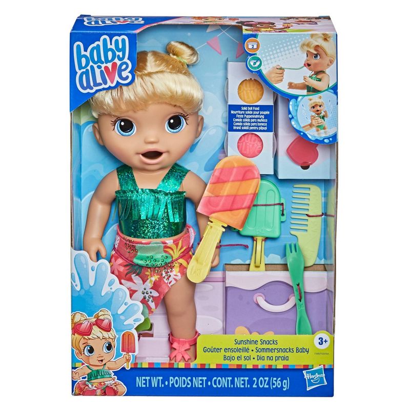 Baby Alive Sunshine Snacks - Blonde Hair
