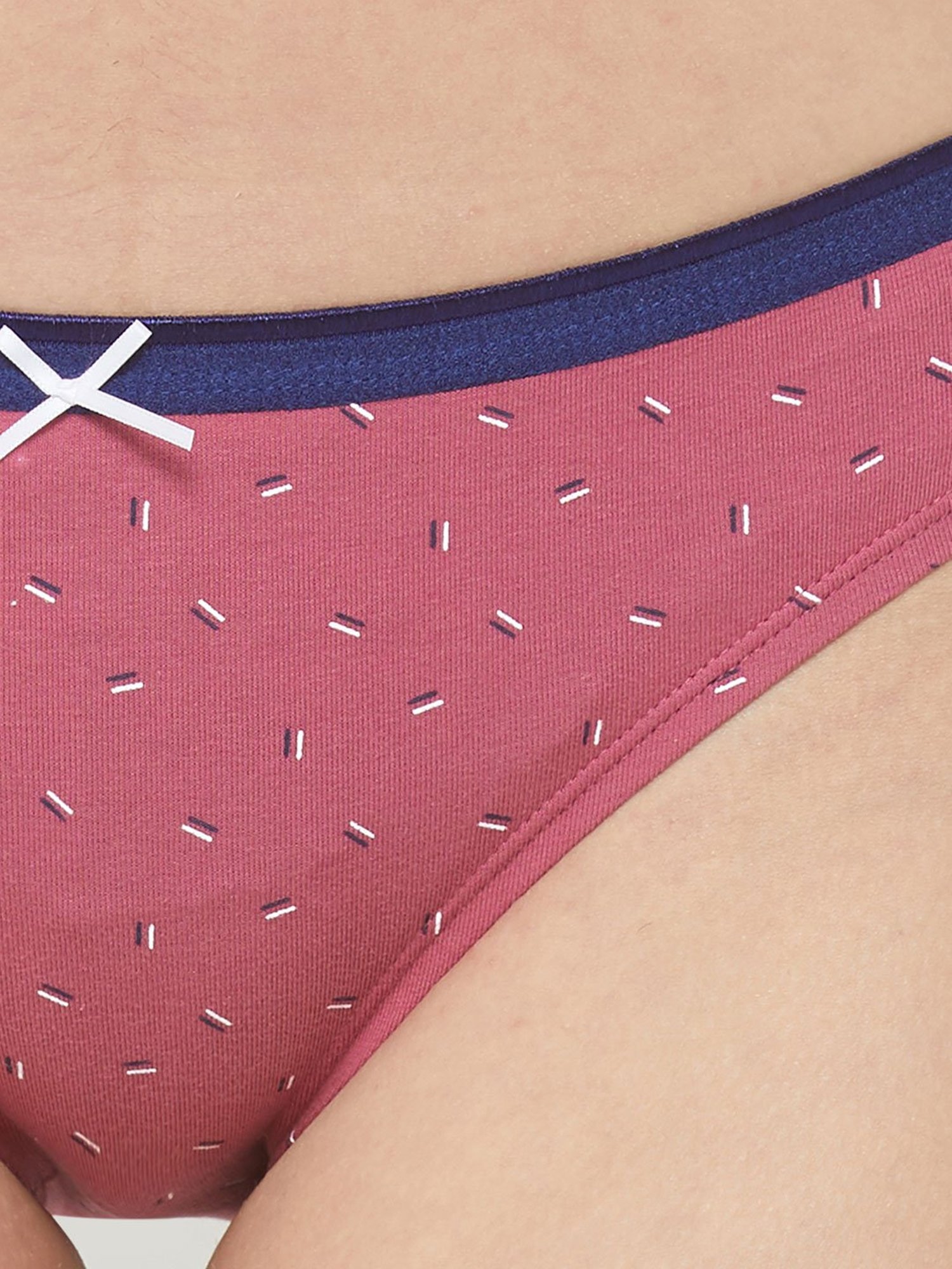 Soie Multicolor Printed Bikini Panty (Pack of 3)