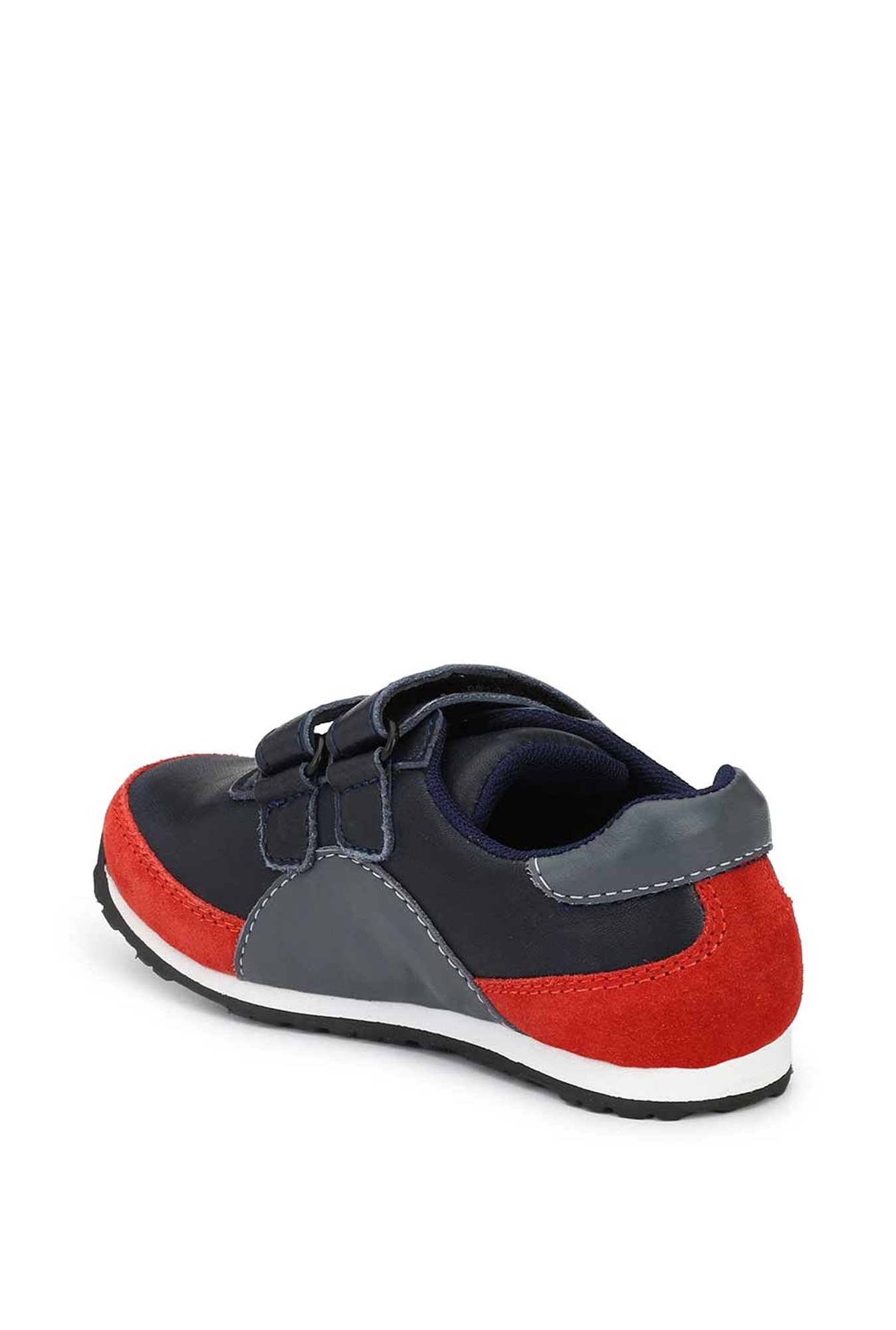 Tuskey Kids Blue Leather Sneakers